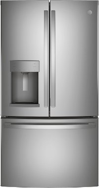 GFD28GYNFS GE 36 Inch French Door in Door Refrigerator - 27.65 cu. ft. Fingerprint Resistant Stainless Steel