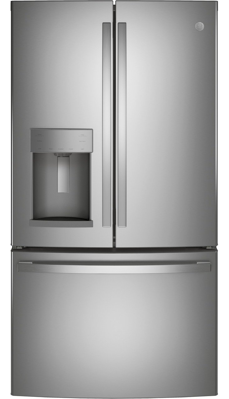 GFD28GYNFS GE 36 Inch French Door in Door Refrigerator - 27.65 cu. ft. Fingerprint Resistant Stainless Steel-2