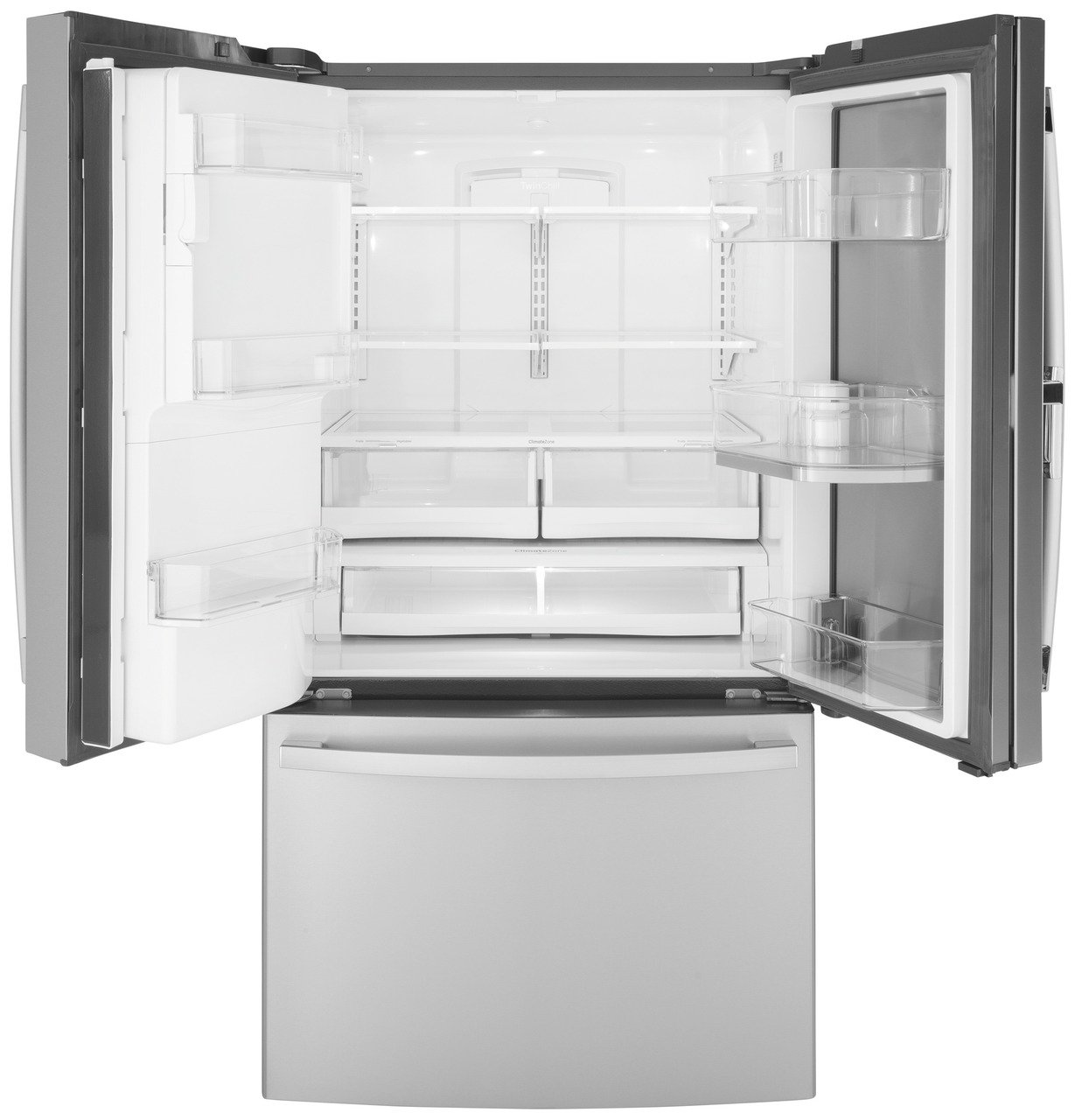 GFD28GYNFS GE 36 Inch French Door in Door Refrigerator - 27.65 cu. ft. Fingerprint Resistant Stainless Steel-4