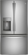 GFE28GYNFS GE 27.8 cu. ft. French-Door Refrigerator - 36 Inch, Smudge Resistant Stainless Steel