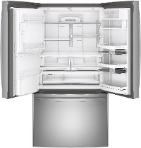 PFE28KYNFS GE Profile 36 Inch French Door Refrigerator - 27.8 cu. ft. Stainless Steel-4