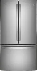 PWE23KYNFS GE Profile 23.1 cu ft French Door Refrigerator - Counter Depth Stainless Steel