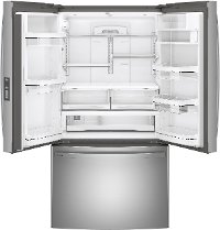 PWE23KYNFS GE Profile 36 Inch French Door Refrigerator 23.1 cu. ft. - Smudge Resistant Stainless Steel Counter Depth-3