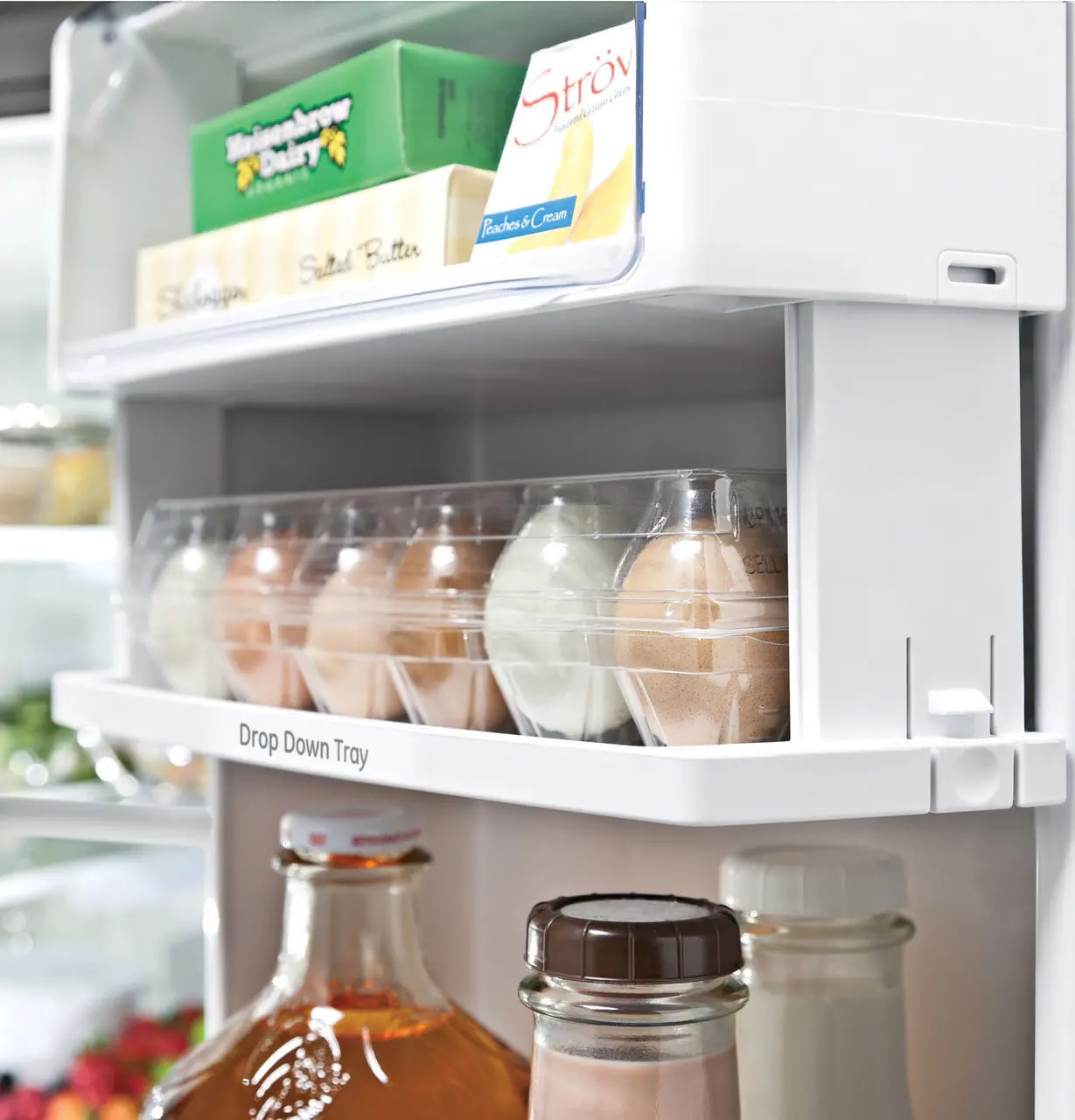PYE22PYNFS GE Profile 22 cu ft French Door Refrigerator - Counter Depth Stainless Steel-6