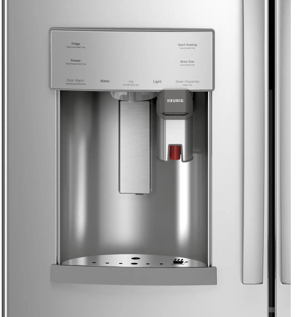 PYE22PYNFS GE Profile 22 cu ft French Door Refrigerator - Counter Depth Stainless Steel-7