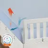 BXSPXABFC Clearance BedGear Dri-Tec Blue Fitted Crib Sheet