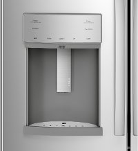 PYE22KYNFS GE Profile Counter Depth French Door Refrigerator - 22 cu. ft., 36 Inch Smudge Resistant Stainless Steel-4