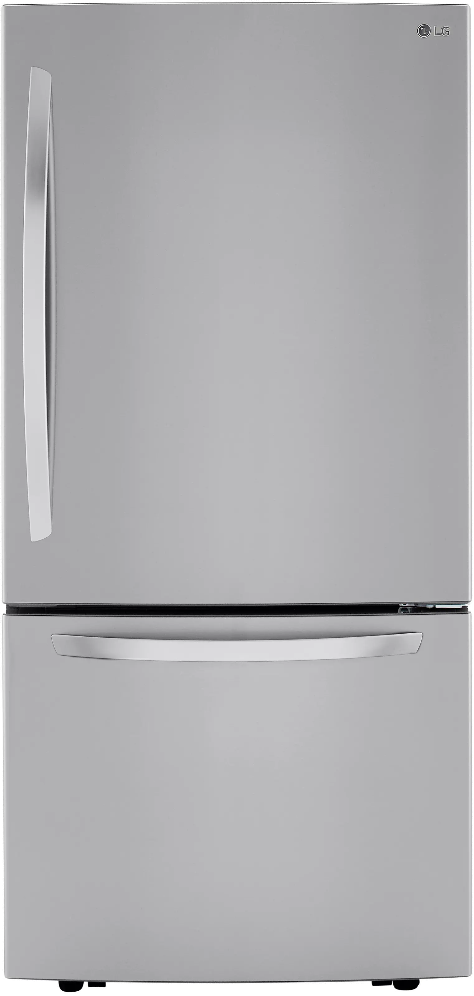 LRDCS2603S LG 25.5 cu ft Bottom Freezer Refrigerator - 33 W Stainless Steel-3