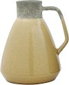 10 Inch Yellow Decorative Terracotta Pitcher Shaped Vase