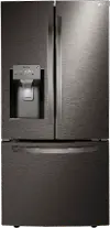 LRFXS2503D LG 24.5 cu ft French Door Refrigerator - 33 W Black Stainless Steel