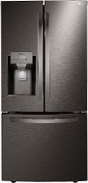 LRFXS2503D LG 24.5 cu. ft. French Door Smart Refrigerator - 33 Inch Black Stainless Steel