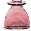 6 Inch Pink Glass Vase - Ansel