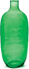 Clearance 19 Inch Green Glass Vase - Bryson