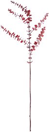 44 Inch Burgundy Faux Eucalyptus Branch for Arrangement