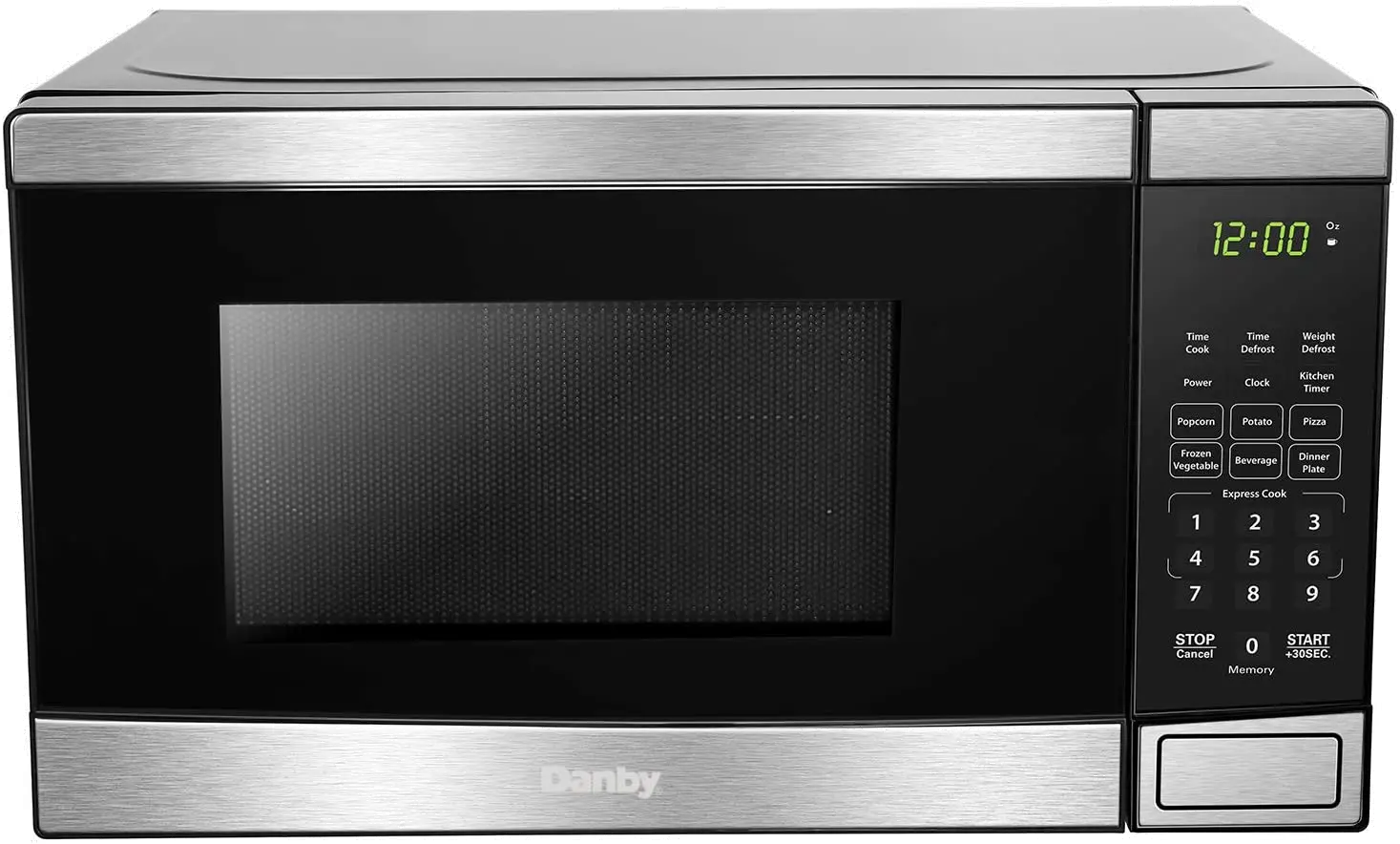 DBMW0721BBS Danby 0.7 cu. ft. Microwave - Stainless Steel-1