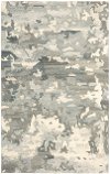 5 x 8 Medium Beige and Gray Area Rug - Anastasia