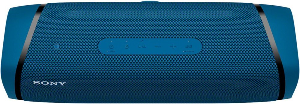 SRSXB43.BLUE Sony Light Blue Waterproof Portable Wireless Speaker - XB43-4