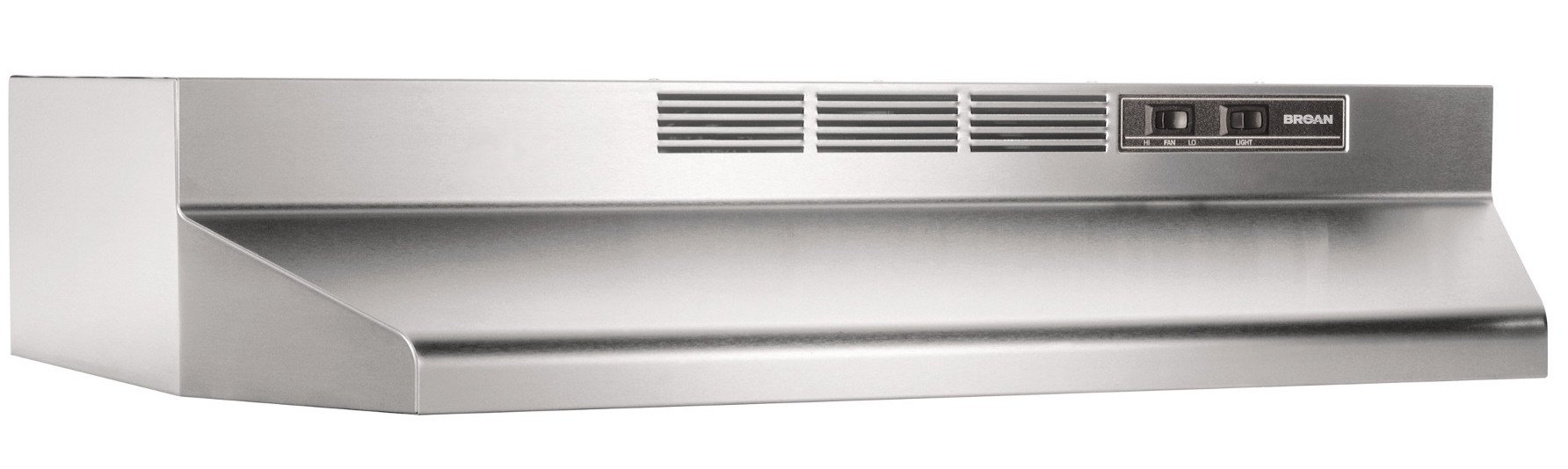 413004 Broan 30 Inch Ductless Under Cabinet Range Hood - 30 Inch Stainless Steel-1
