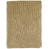 Clearance Gold Metallic Glaze Hand Woven Throw Blanket