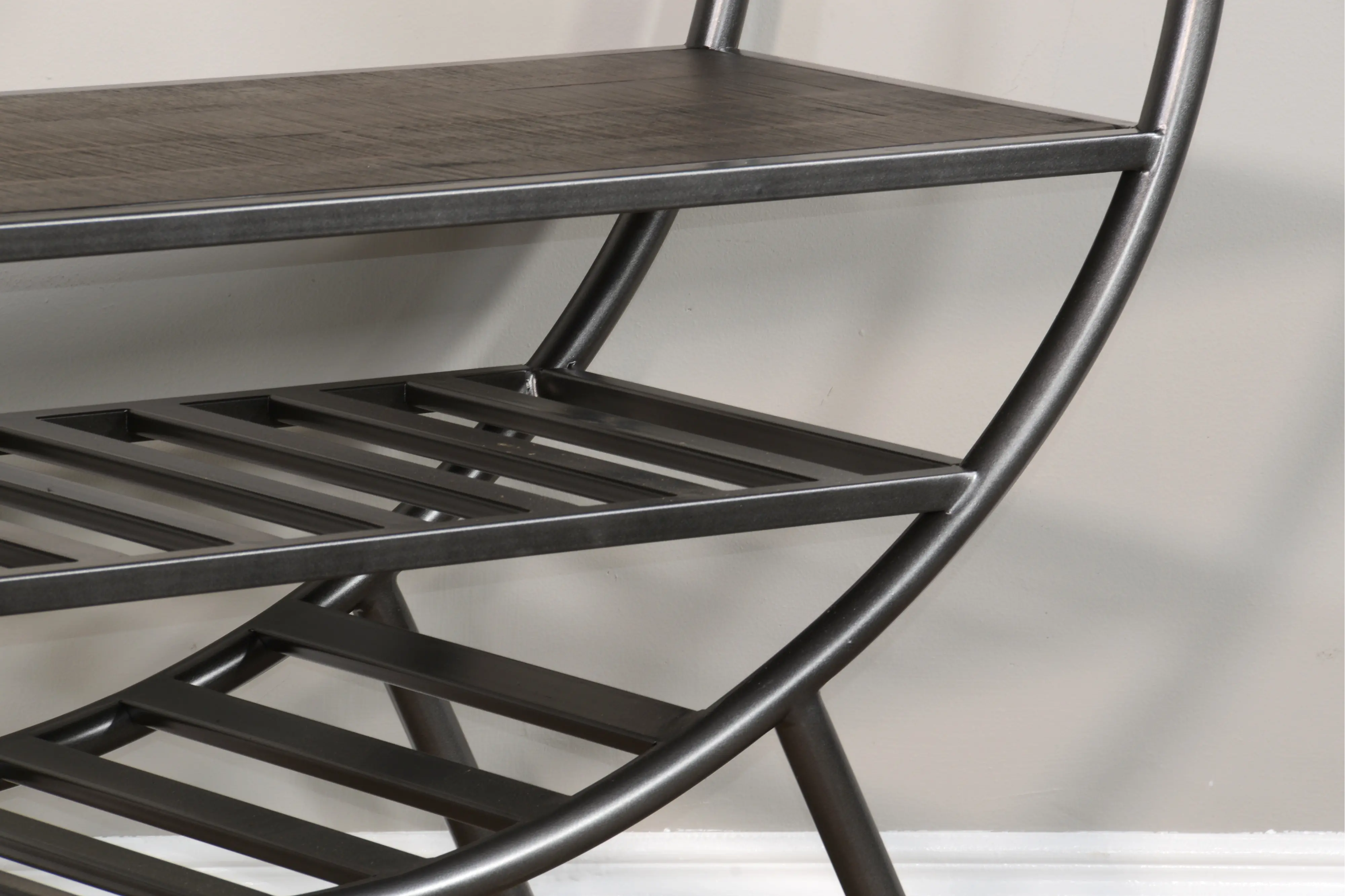 Homestead Wood and Metal Wine Rack and Server-3