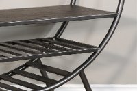 Wood and Metal Wine Rack and Server - Homestead-3