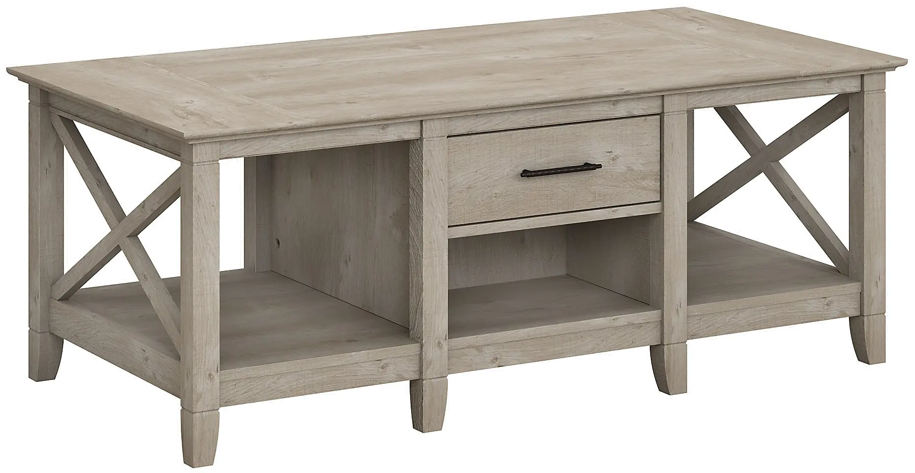 KWT148WG-03 Washed Gray Coffee Table - Key West-5