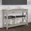 Washed Gray Sofa Table - Key West