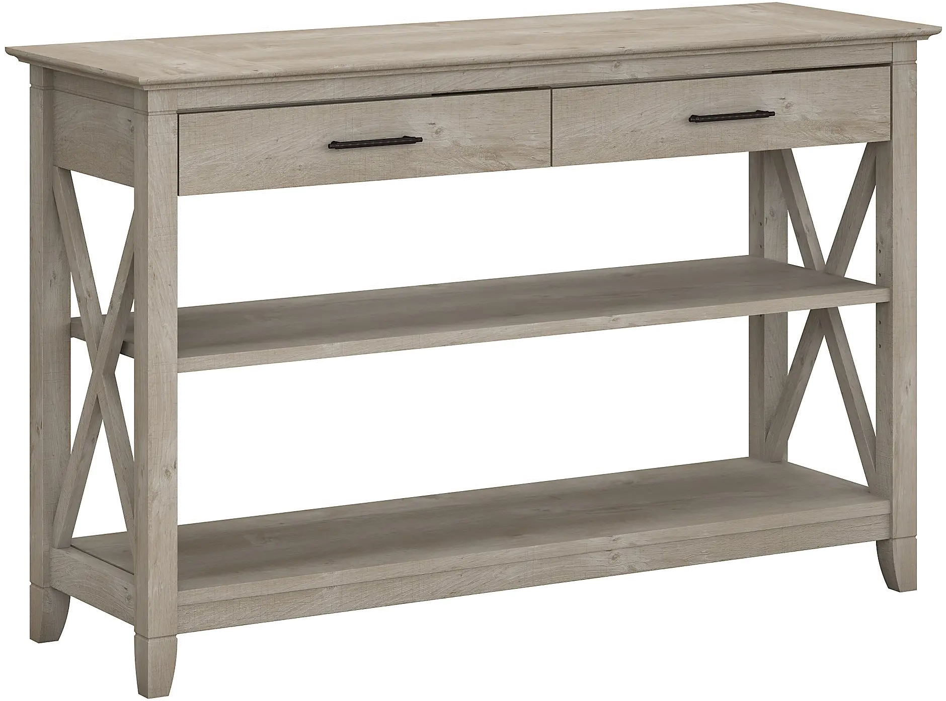 KWT248WG-03 Washed Gray Sofa Table - Key West-2