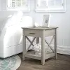KWT120WG-03 Key West Washed Gray End Table