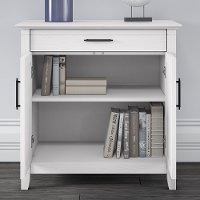 White Secretary Desk - Key West-4