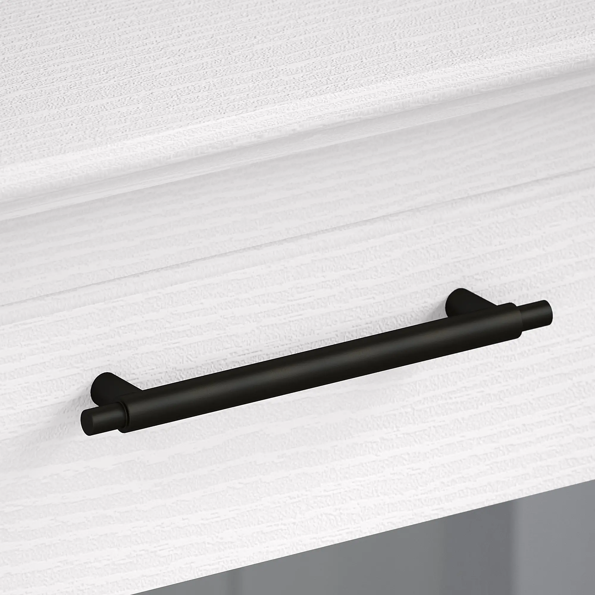 KWS132WT-03 White Secretary Desk - Key West-5