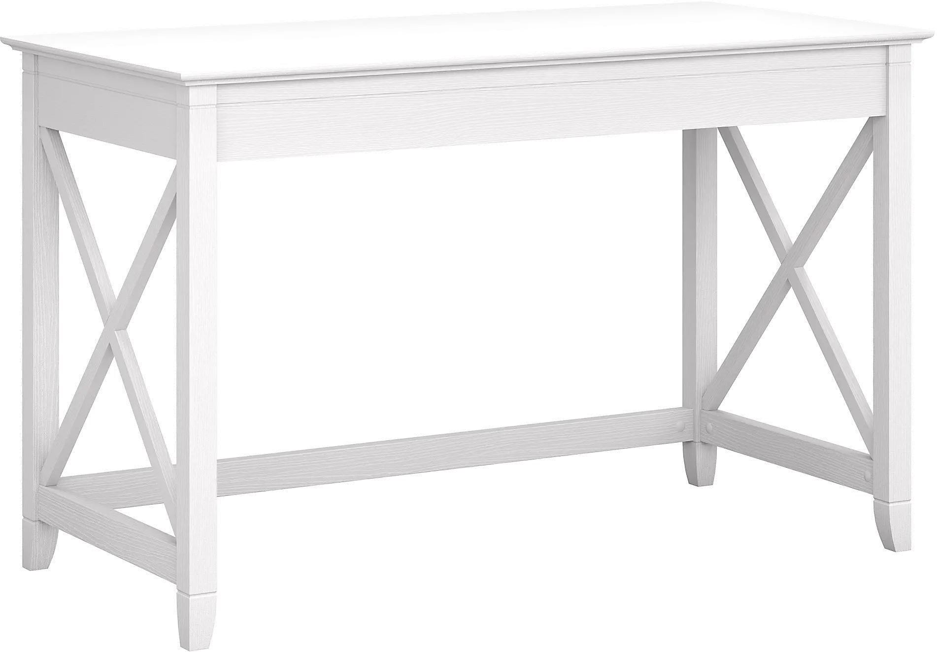 KWD148WT-03 White 48 Writing Desk - Key West-2