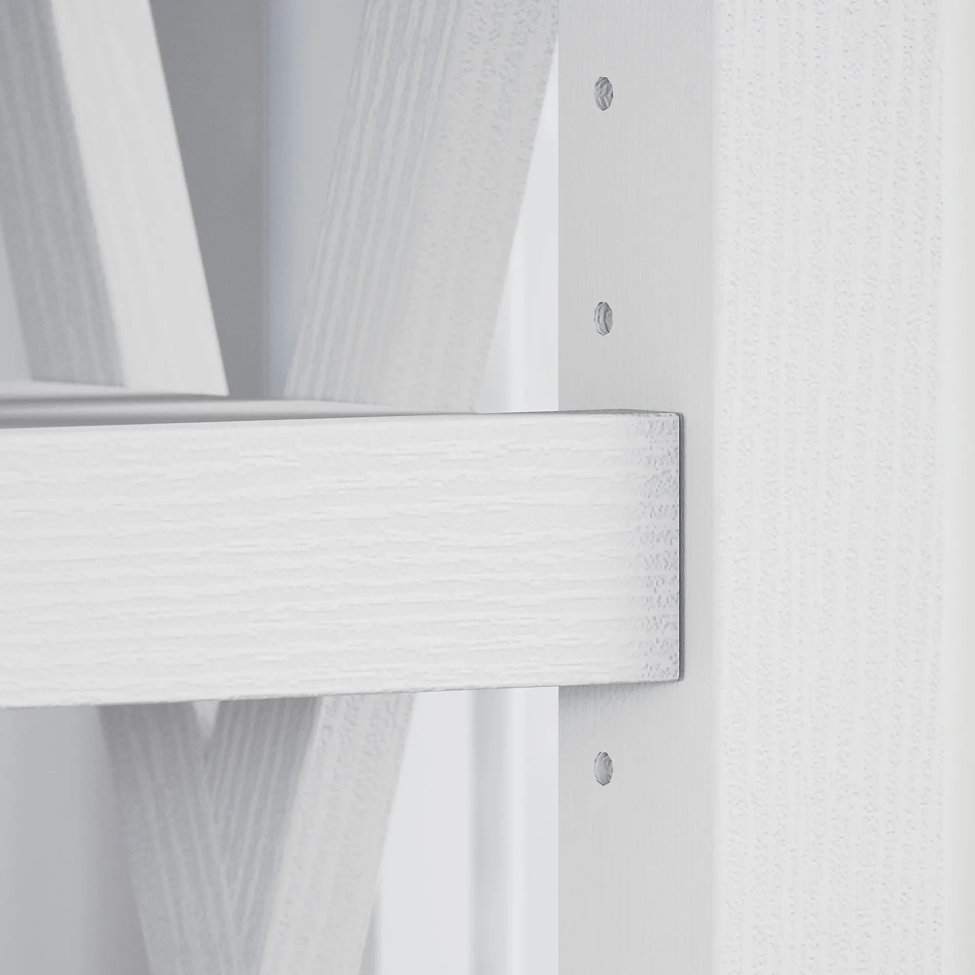 KWB132WT-03 White 5-Shelf Bookcase-3