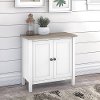 White 2-Door Low Storage - Mayfield