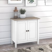 White 2-Door Low Storage - Mayfield