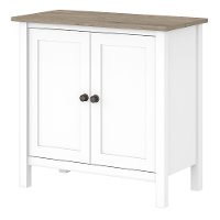 White 2-Door Low Storage - Mayfield-3