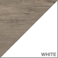 White 2-Door Low Storage - Mayfield-6