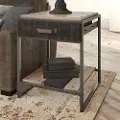 RFT120RG-03 Refinery Rustic Gray End Table
