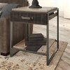 Rustic Gray End Table - Refinery