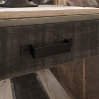 Rustic Gray End Table - Refinery-4