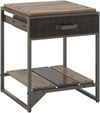 Rustic Gray End Table - Refinery-5