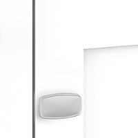 White 2-Door Low Storage - Broadview-3