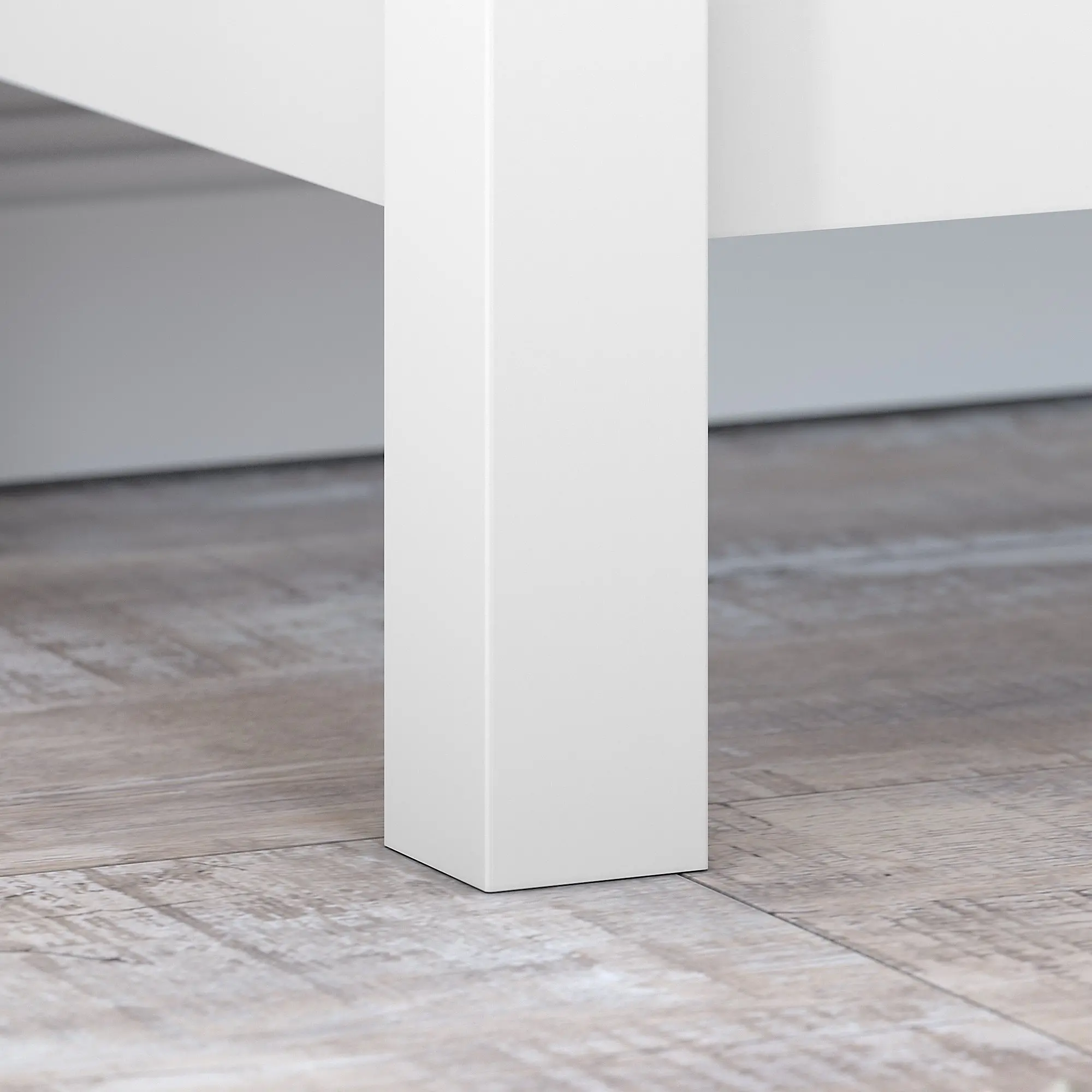 MAB145GW2-03 White and Gray 6-Cube Bookcase - Mayfield-5