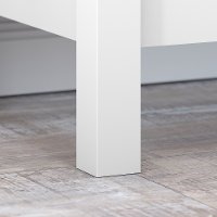 White and Gray 6-Cube Bookcase - Mayfield-5