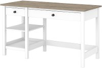 Gray Open Storage Desk - Mayfield-5