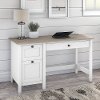 Clearance Gray Single Pedestal Desk - Mayfield