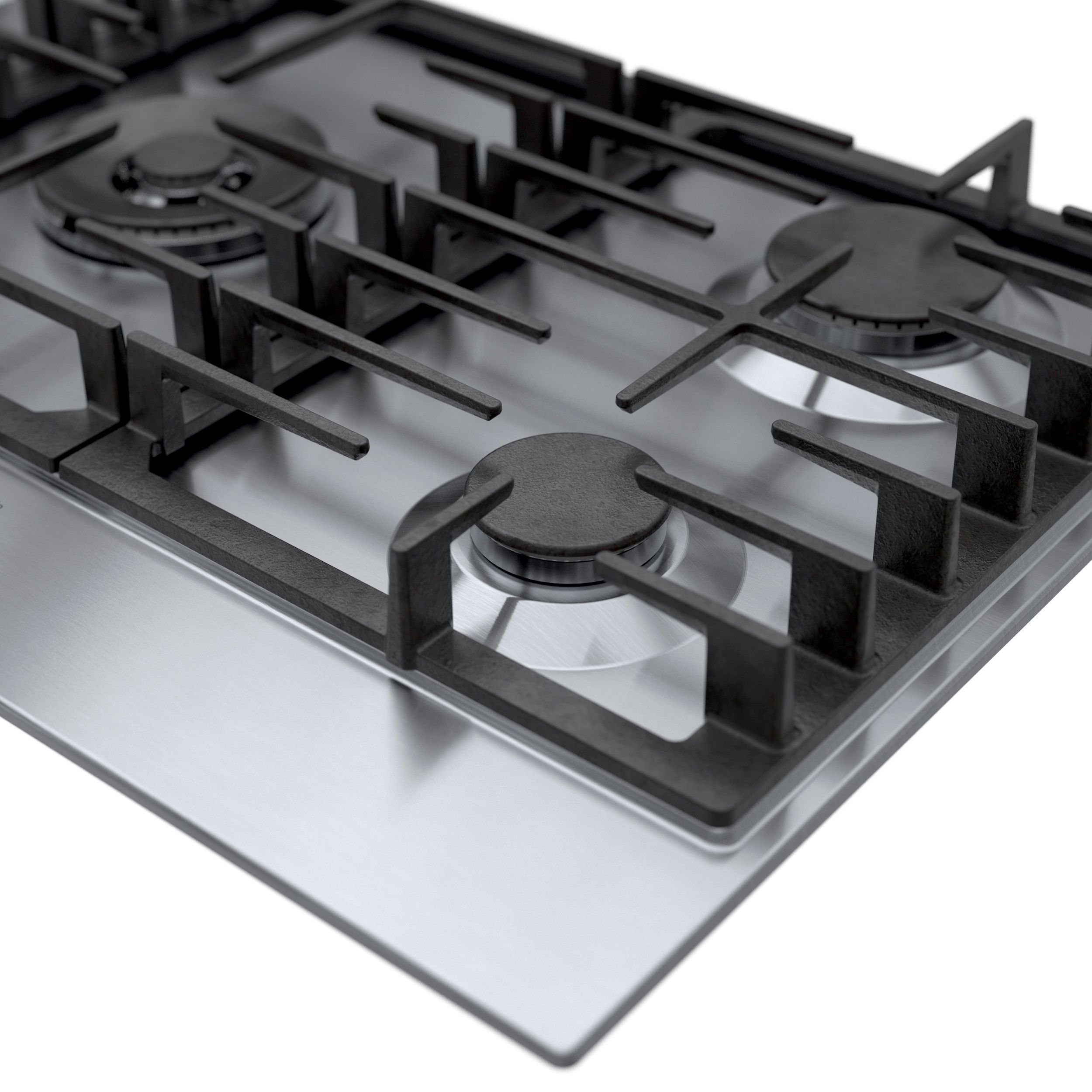 NGM8657UC Bosch 800 Series 36 Inch Gas Cooktop with FlameSelect - Stainless Steel-2