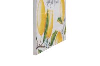 Gather in our Kitchen Yellow Lemon Wood Wall Decor-4
