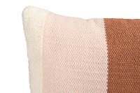 Multi Color Hand Woven Cotton Kilim Lumbar Throw Pillow-2