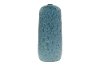 Matte Blue Terracotta Vase with Reactive Glaze